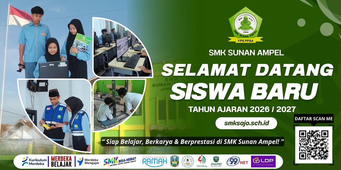 Selamat Datang Peserta Didik Baru SMK Sunan Ampel!